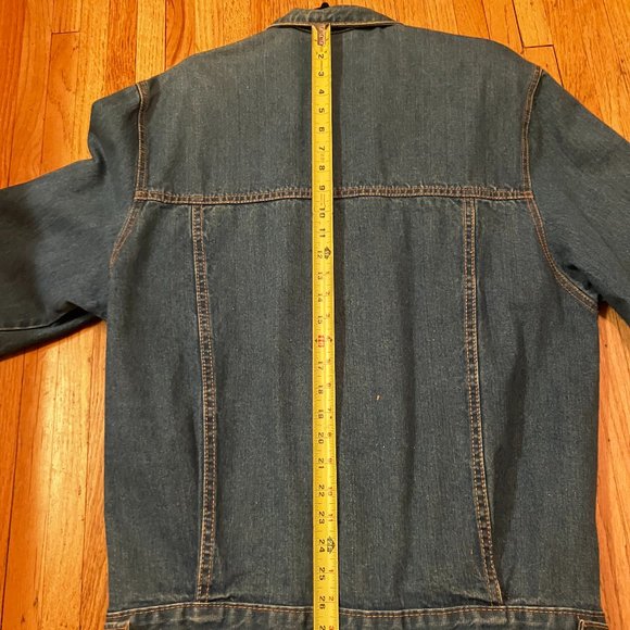 Fancy Ass jean jacket blue size small - Picture 9 of 14